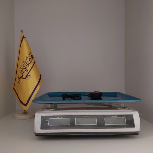 نمایشگر دو طرفه ال سی دی ترازو کیبورد استیل کمری