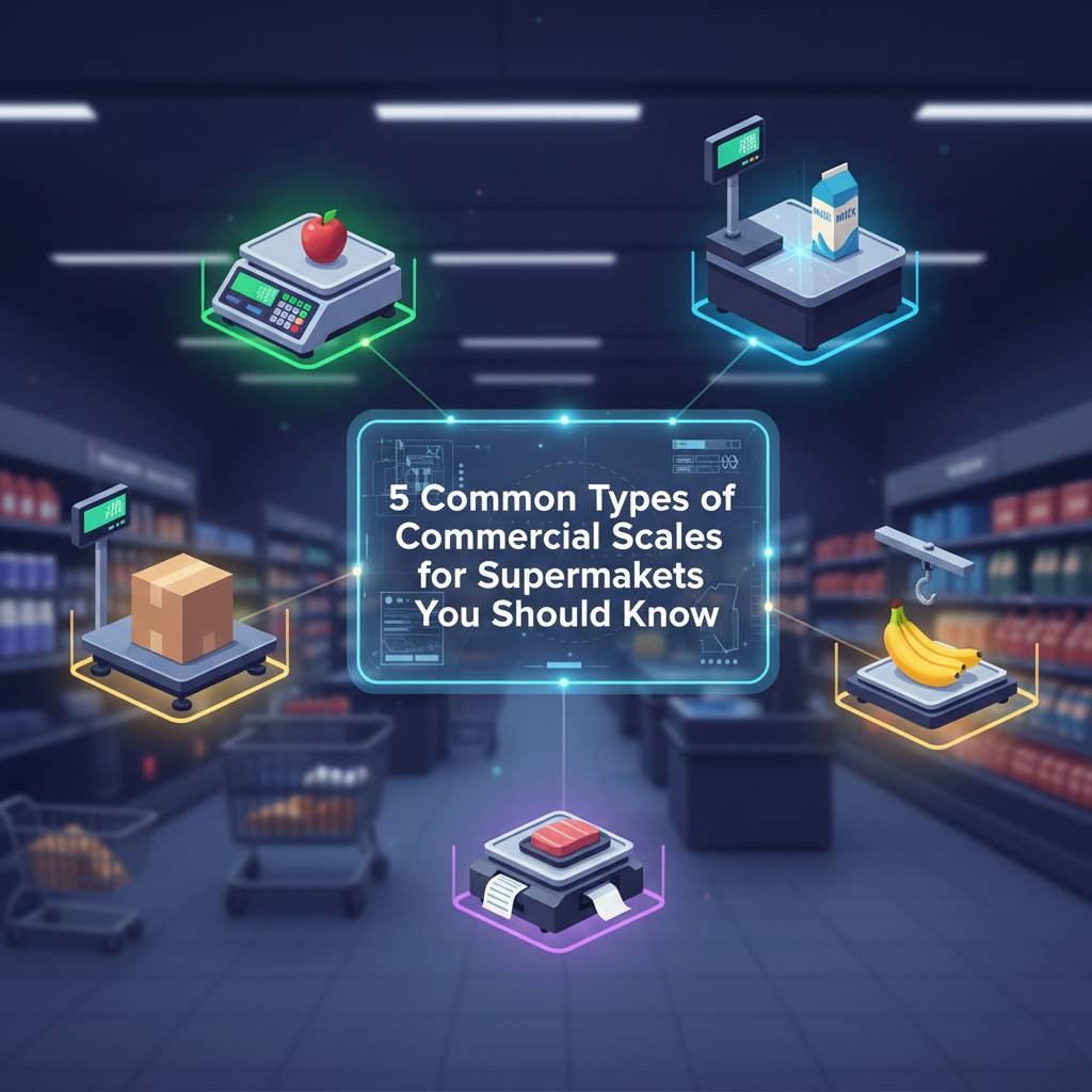 5 Common Types of Commercial Scales for Supermarkets You Should Know