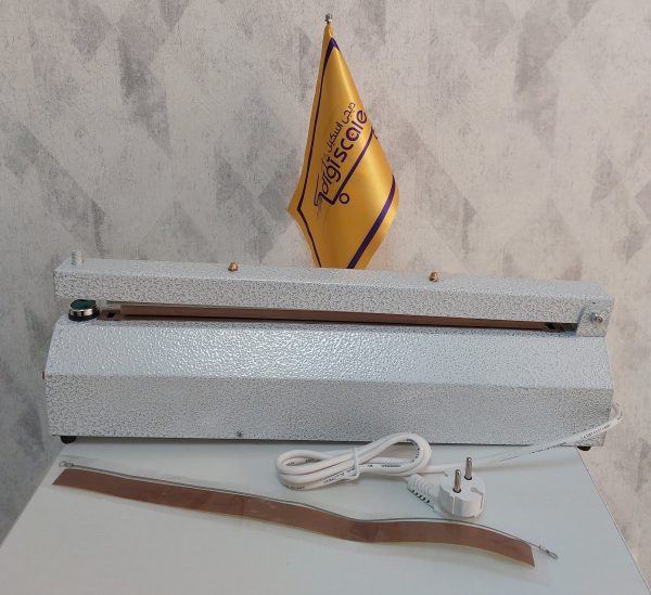 دستگاه دوخت پلاستیک دستی دیجی‌اسکیل به همراه سیم المنت و نوار تفلون یدکی